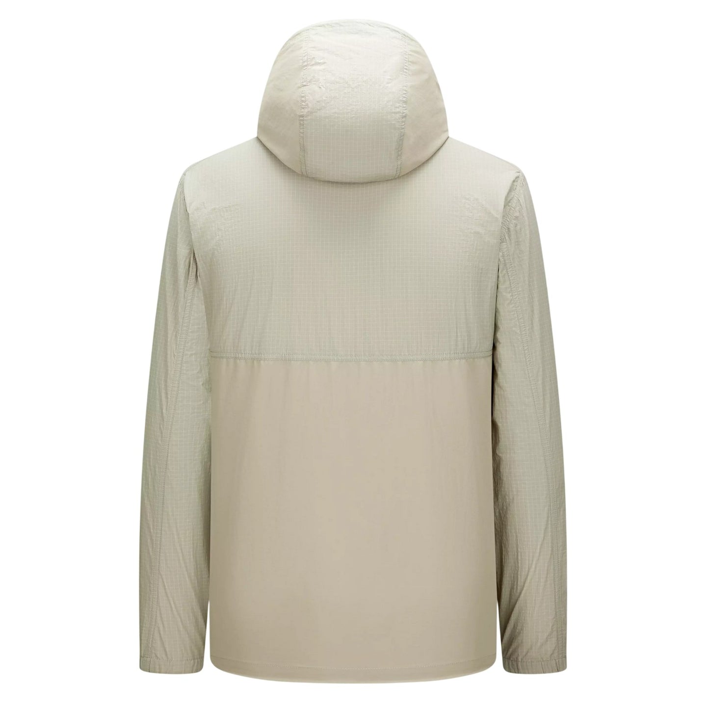 Khaki - Back - Firetrap Mens Lightweight Hooded Jacket