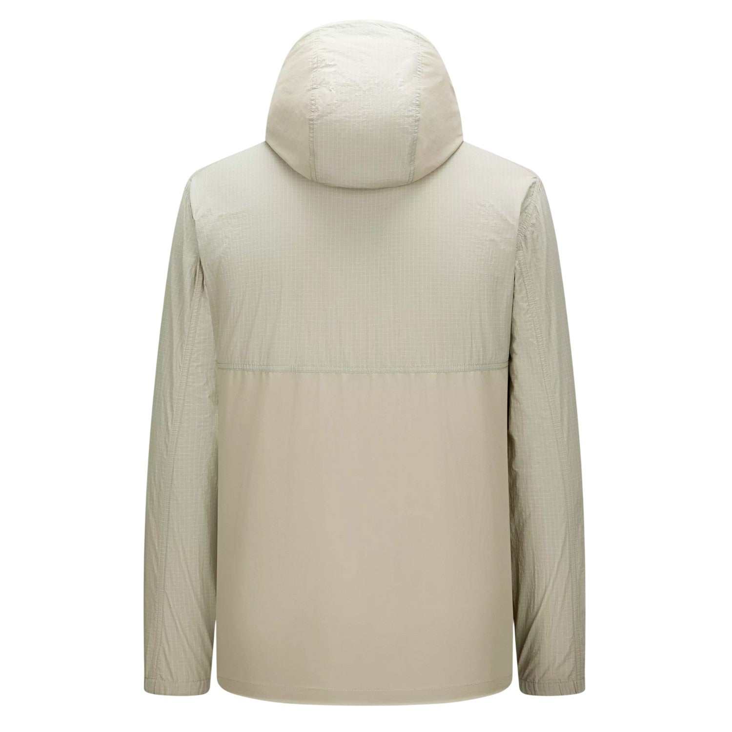 Khaki - Back - Firetrap Mens Lightweight Hooded Jacket