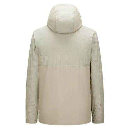 Khaki - Back - Firetrap Mens Lightweight Hooded Jacket