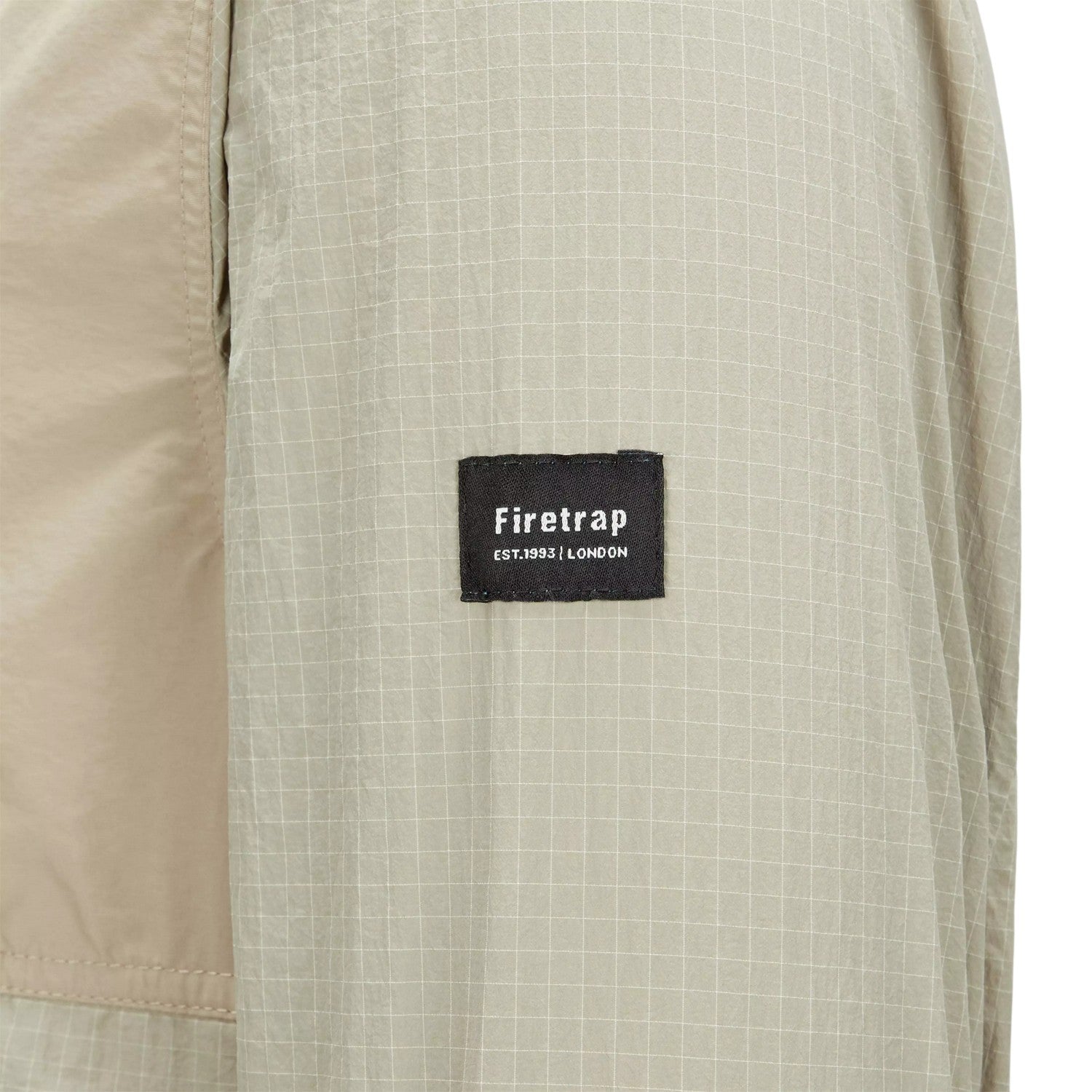 Khaki - Lifestyle - Firetrap Mens Lightweight Hooded Jacket