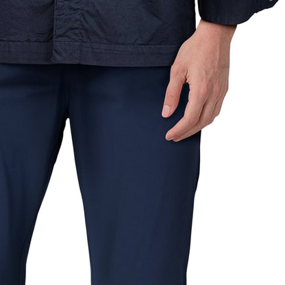 Dark Navy - Side - Lyle & Scott Mens Slim Trousers