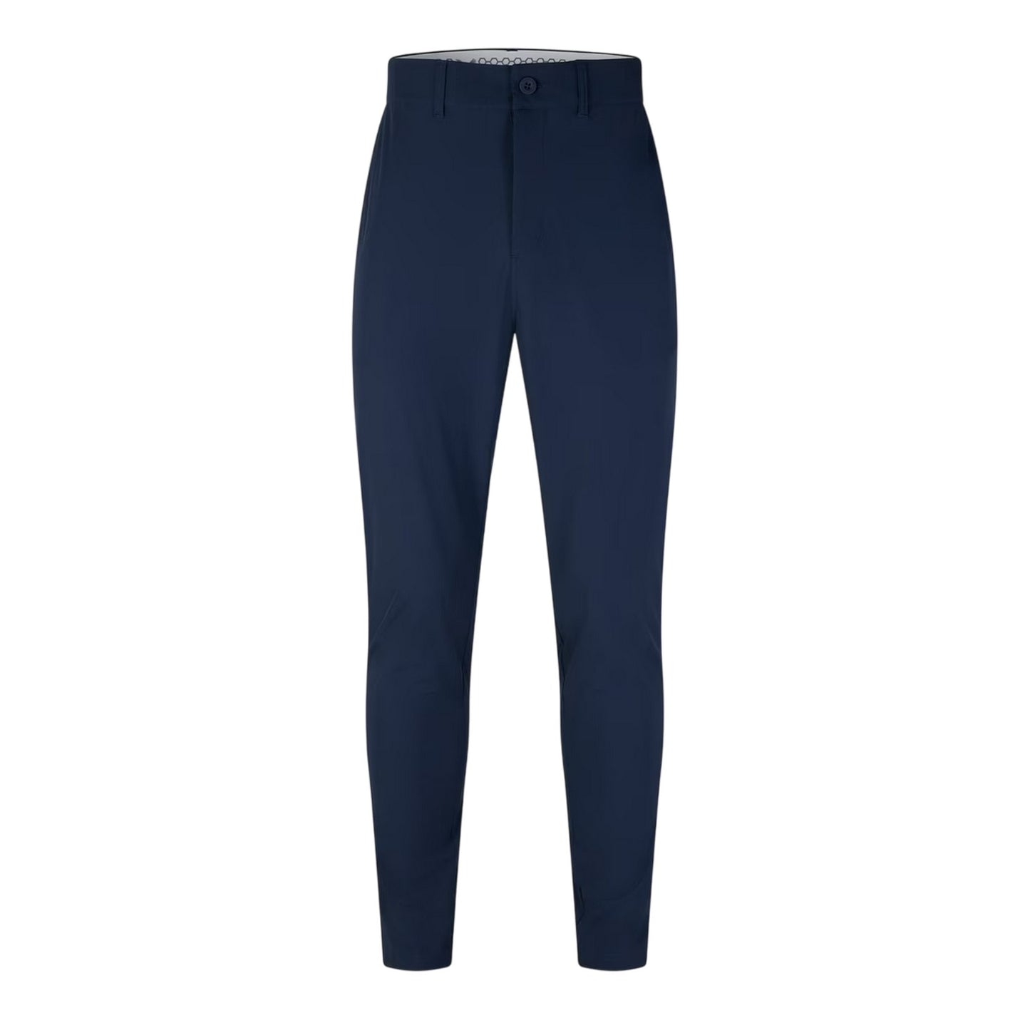 Dark Navy - Front - Lyle & Scott Mens Slim Trousers
