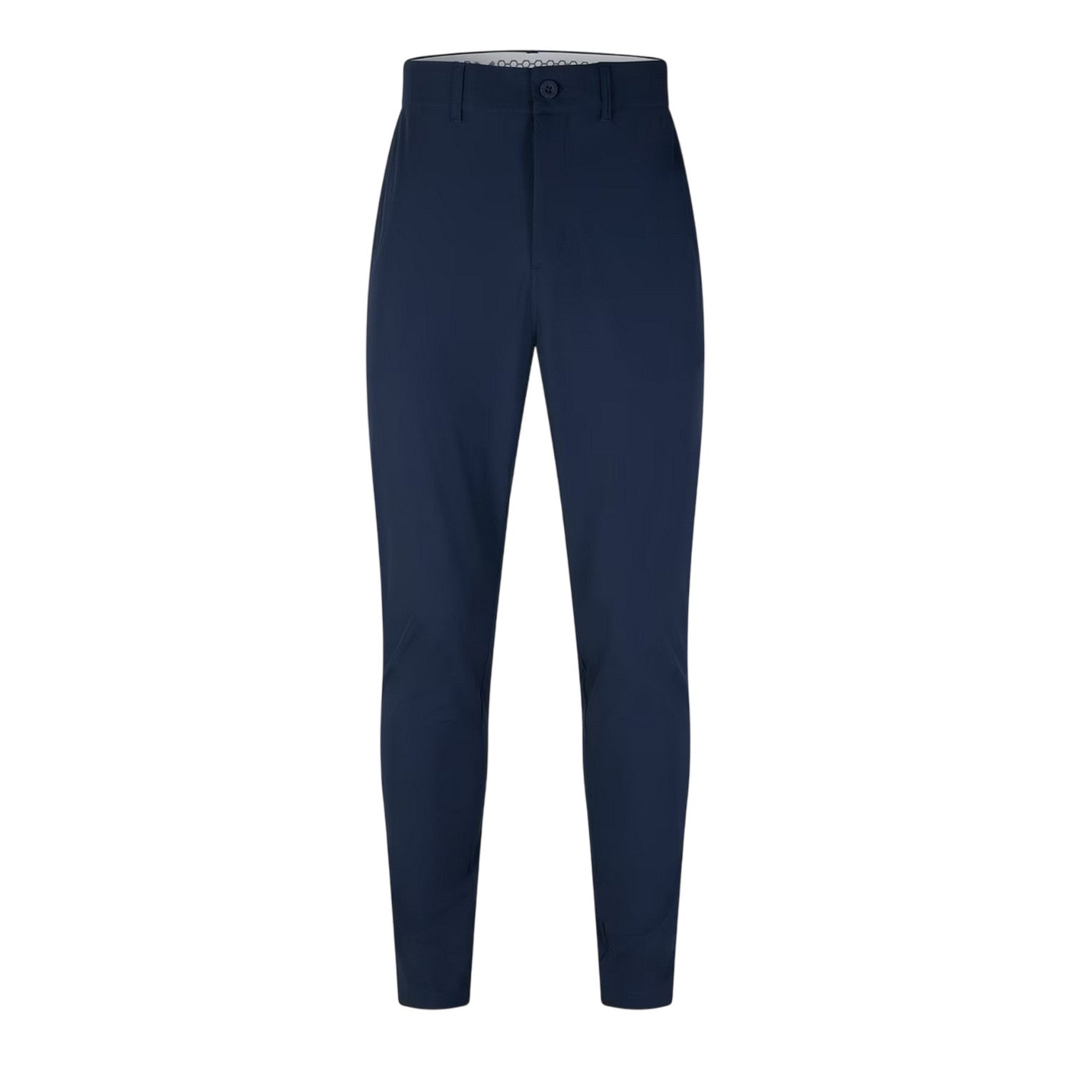 Dark Navy - Front - Lyle & Scott Mens Slim Trousers