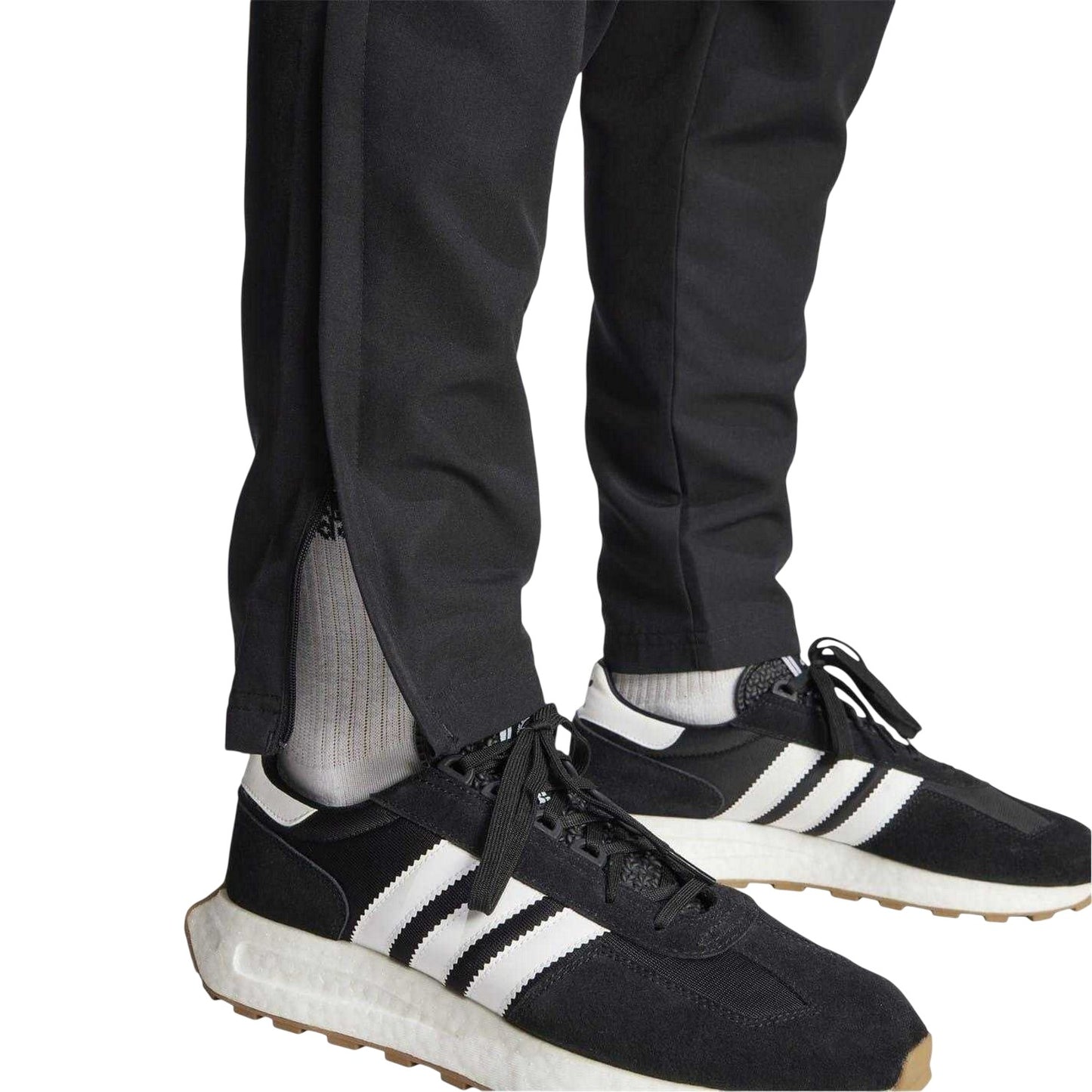 Black - Pack Shot - Adidas Mens Entrada 22 Presentation Tracksuit Bottoms