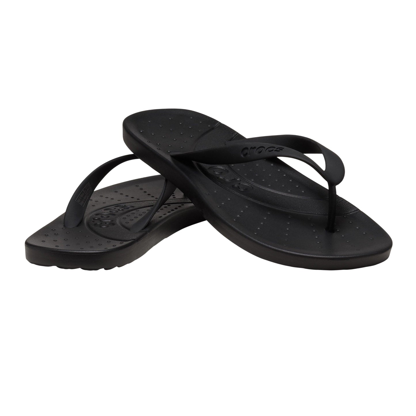 Black - Lifestyle - Teva Mens Textile Flat Sandals
