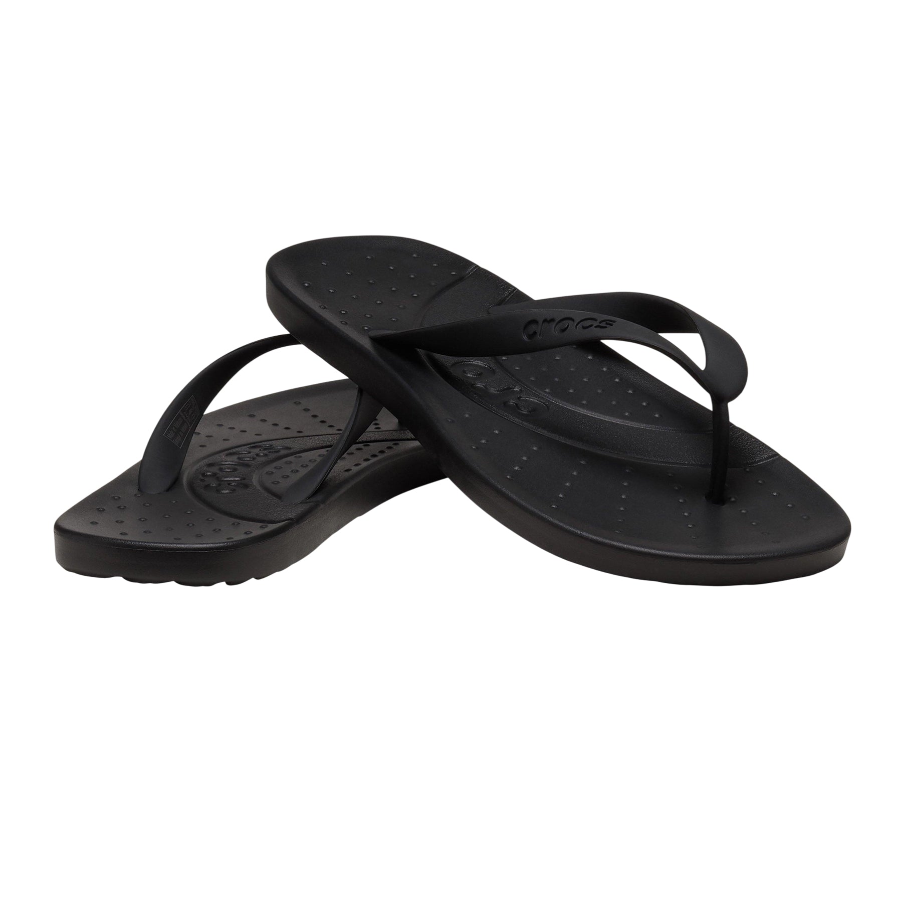 Black - Lifestyle - Teva Mens Textile Flat Sandals