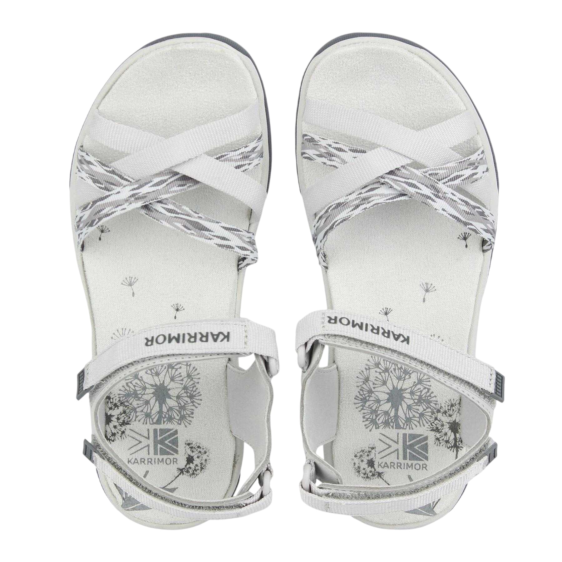 Light Grey - Lifestyle - Karrimor Childrens-Kids Adjustable Strap Sandals