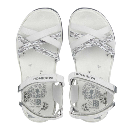 Light Grey - Lifestyle - Karrimor Childrens-Kids Adjustable Strap Sandals
