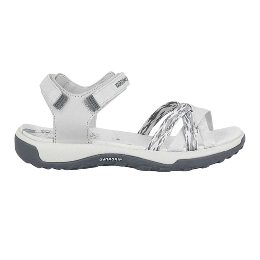 Light Grey - Front - Karrimor Childrens-Kids Adjustable Strap Sandals