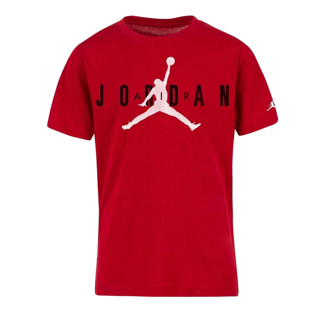 Red - Front - Nike Boys Graphic Print Longline T-Shirt