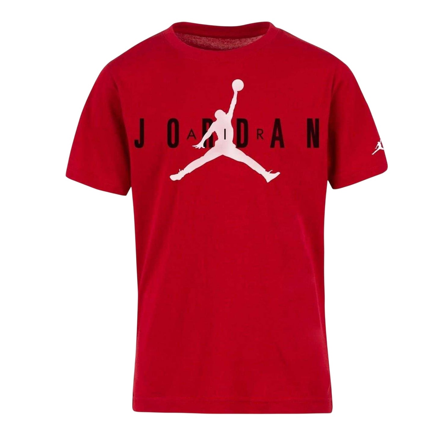 Red - Front - Nike Boys Graphic Print Longline T-Shirt