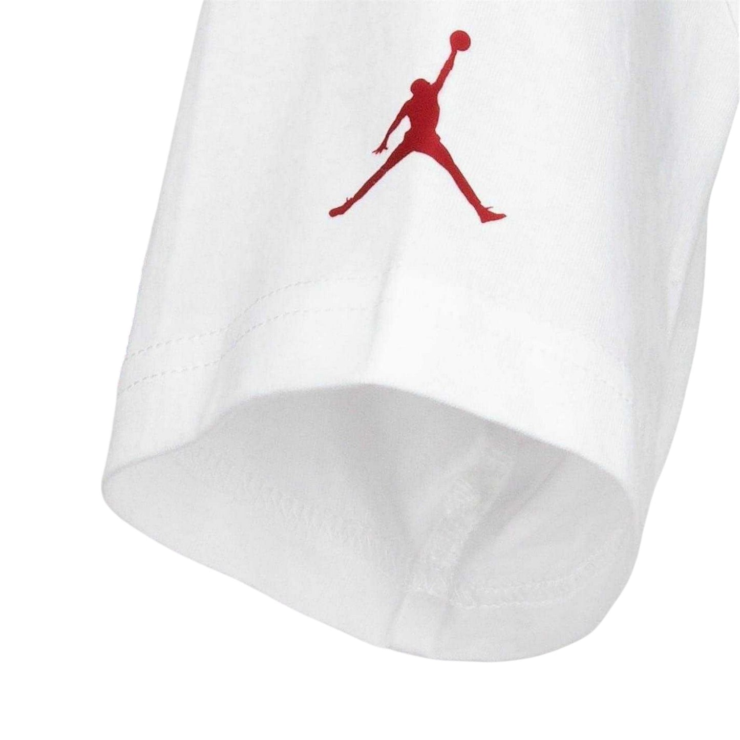 White - Side - Nike Boys Graphic Print Longline T-Shirt