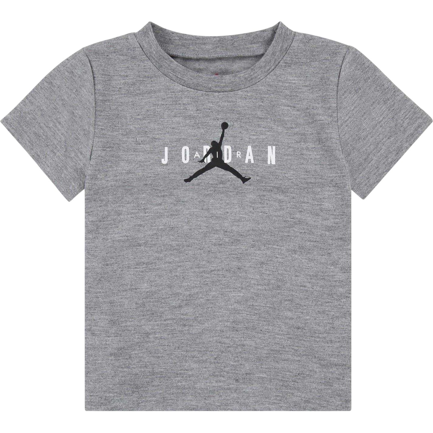 Carbon Heather - Front - Nike Boys Graphic Print Longline T-Shirt