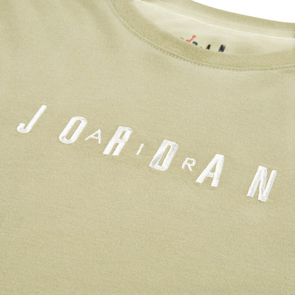 Khaki - Side - Nike Boys Graphic Print Longline T-Shirt