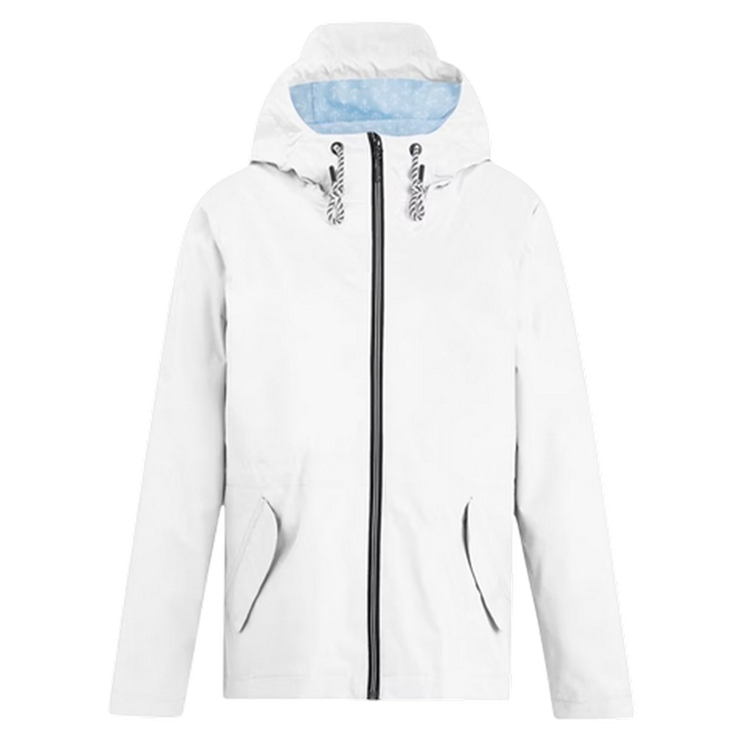 White - Front - Regatta Womens-Ladies Bayletta Waterproof Jacket