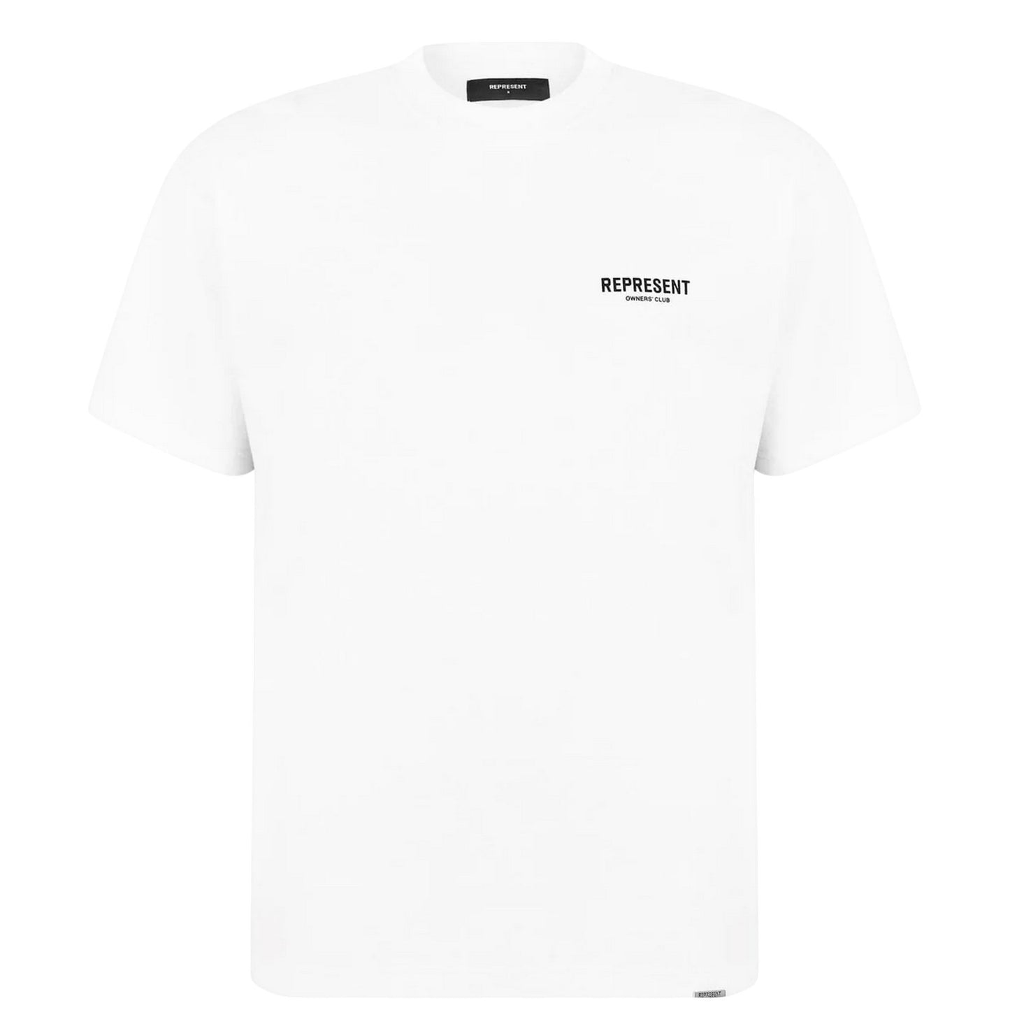 White - Front - Represent Mens Owners Club Cotton T-Shirt