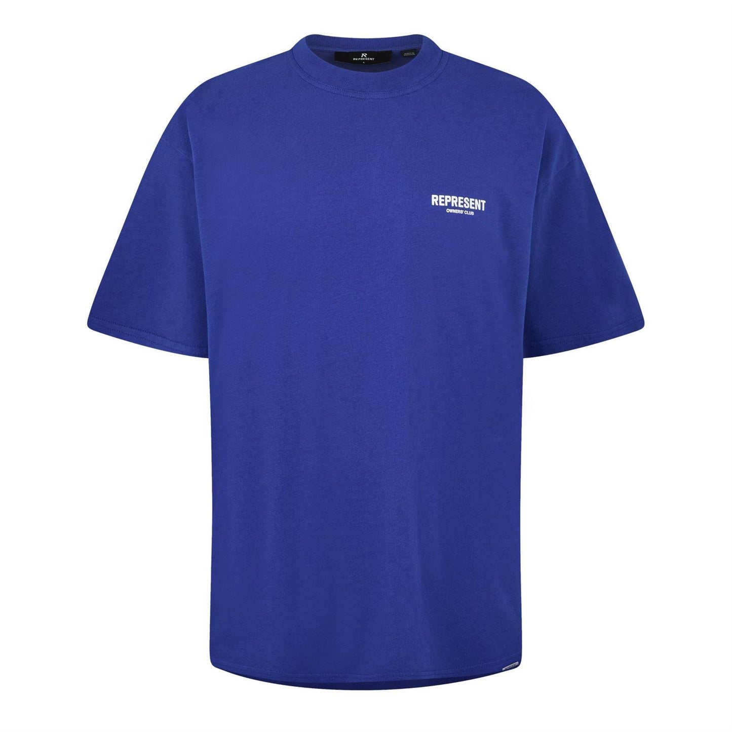Cobalt - Front - Represent Mens Owners Club Cotton T-Shirt
