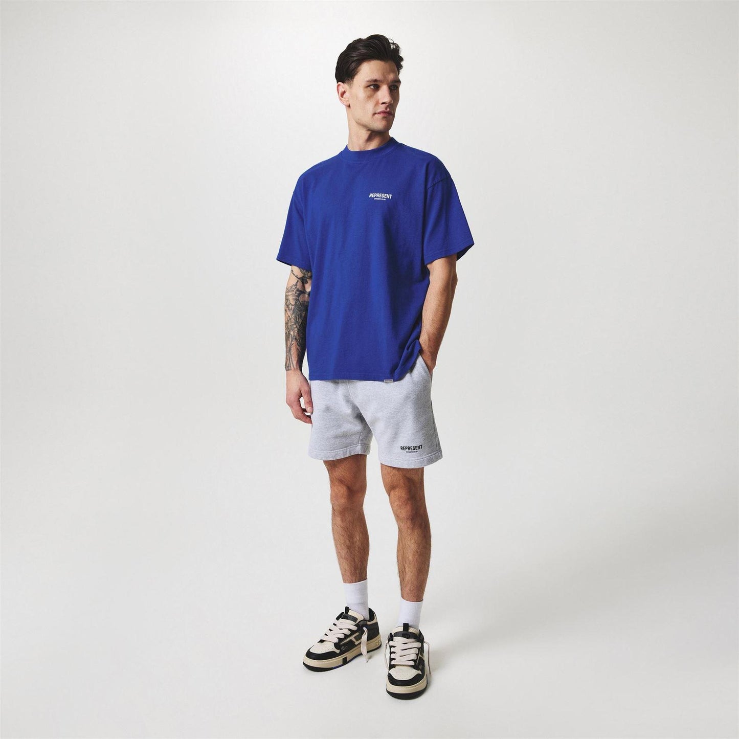 Cobalt - Pack Shot - Represent Mens Owners Club Cotton T-Shirt