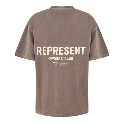 Fog - Back - Represent Mens Owners Club Cotton T-Shirt