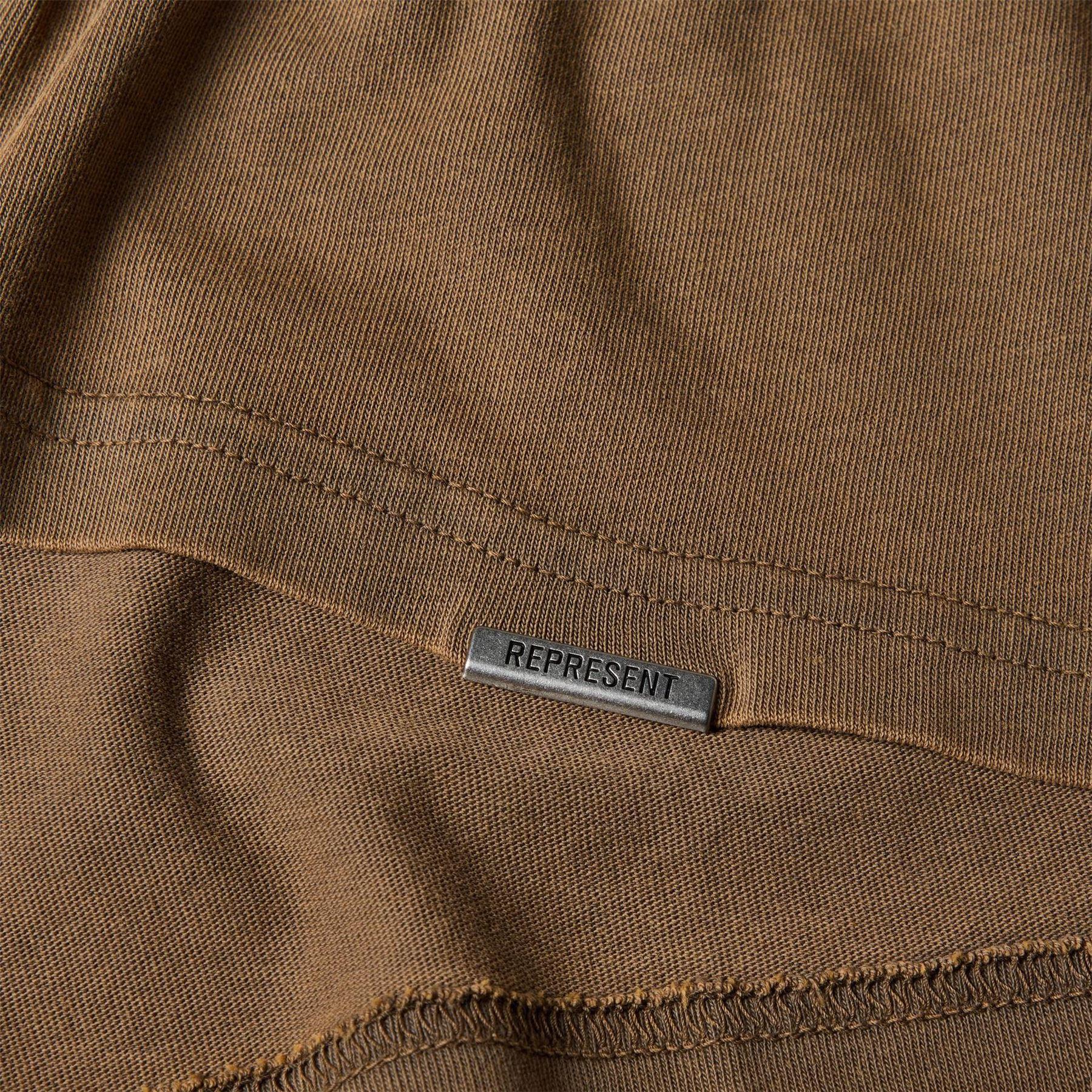 Almond - Pack Shot - Represent Mens Owners Club Cotton T-Shirt