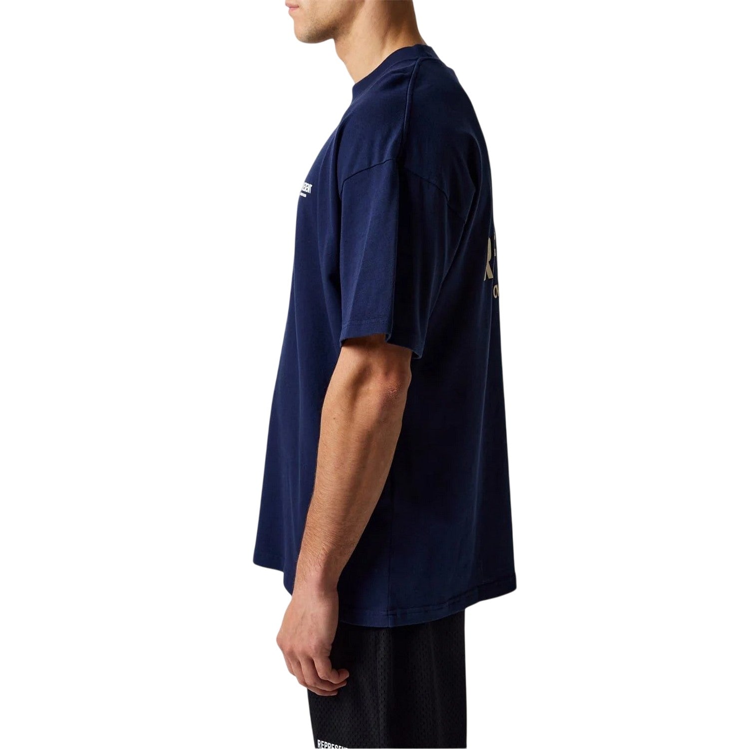 Navy - Lifestyle - Represent Mens Owners Club Cotton T-Shirt