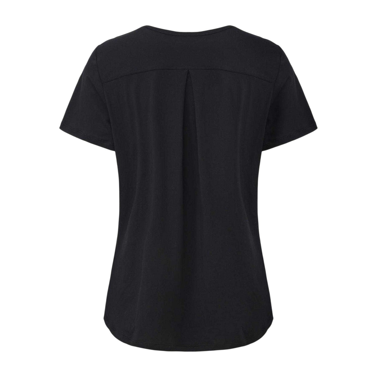 Black - Back - LA Gear Womens-Ladies Essential T-Shirt
