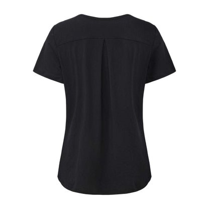 Black - Back - LA Gear Womens-Ladies Essential T-Shirt