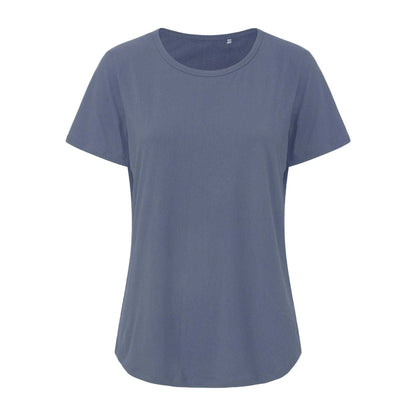 Blue - Front - LA Gear Womens-Ladies Essential T-Shirt