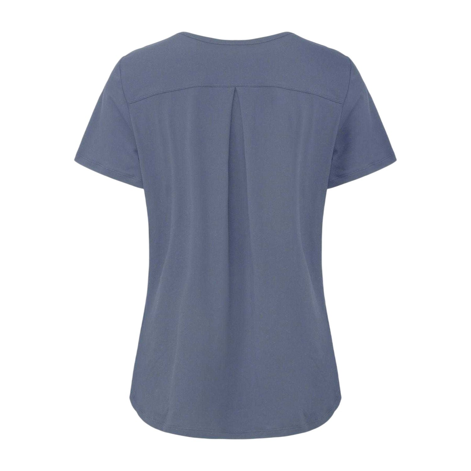 Blue - Back - LA Gear Womens-Ladies Essential T-Shirt