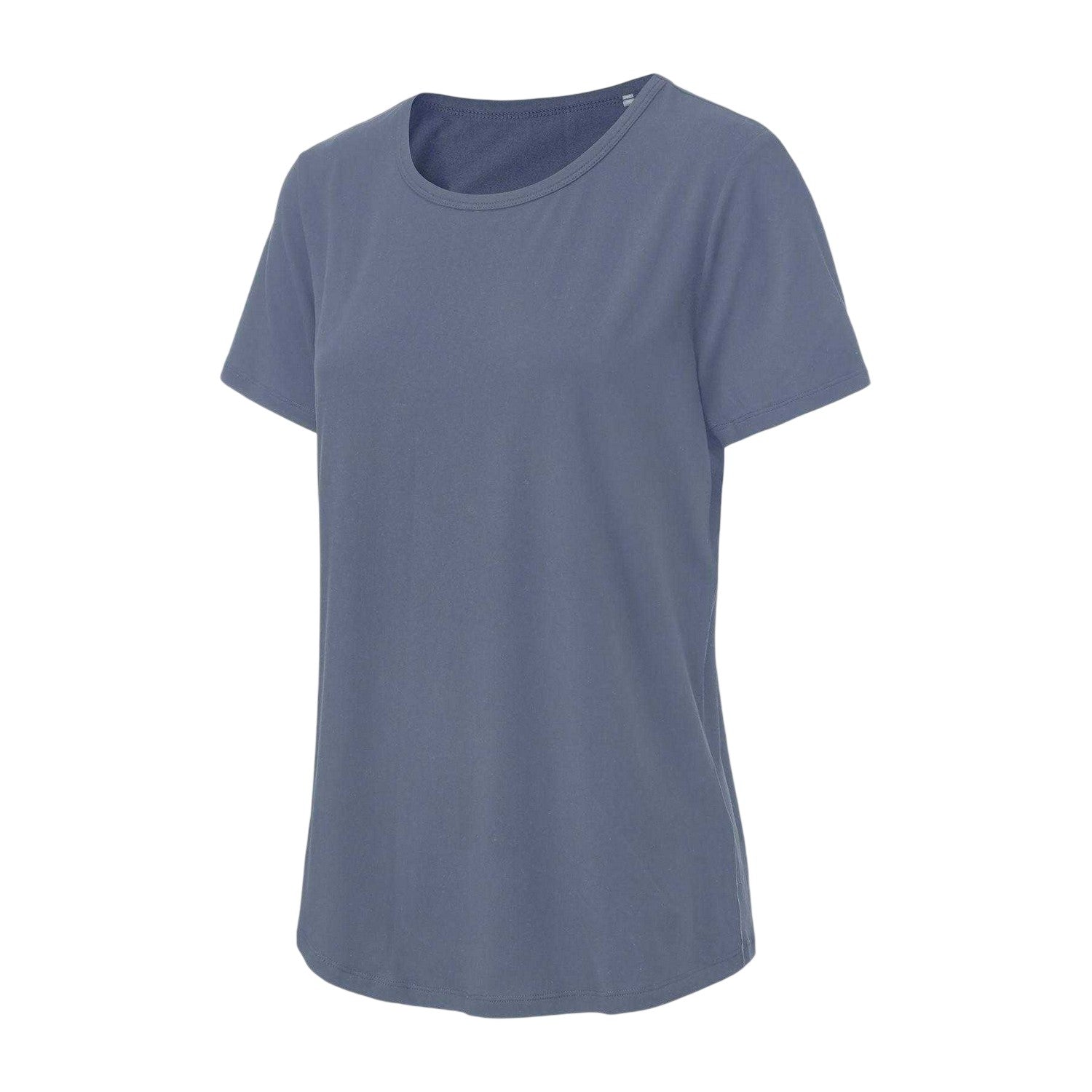 Blue - Side - LA Gear Womens-Ladies Essential T-Shirt