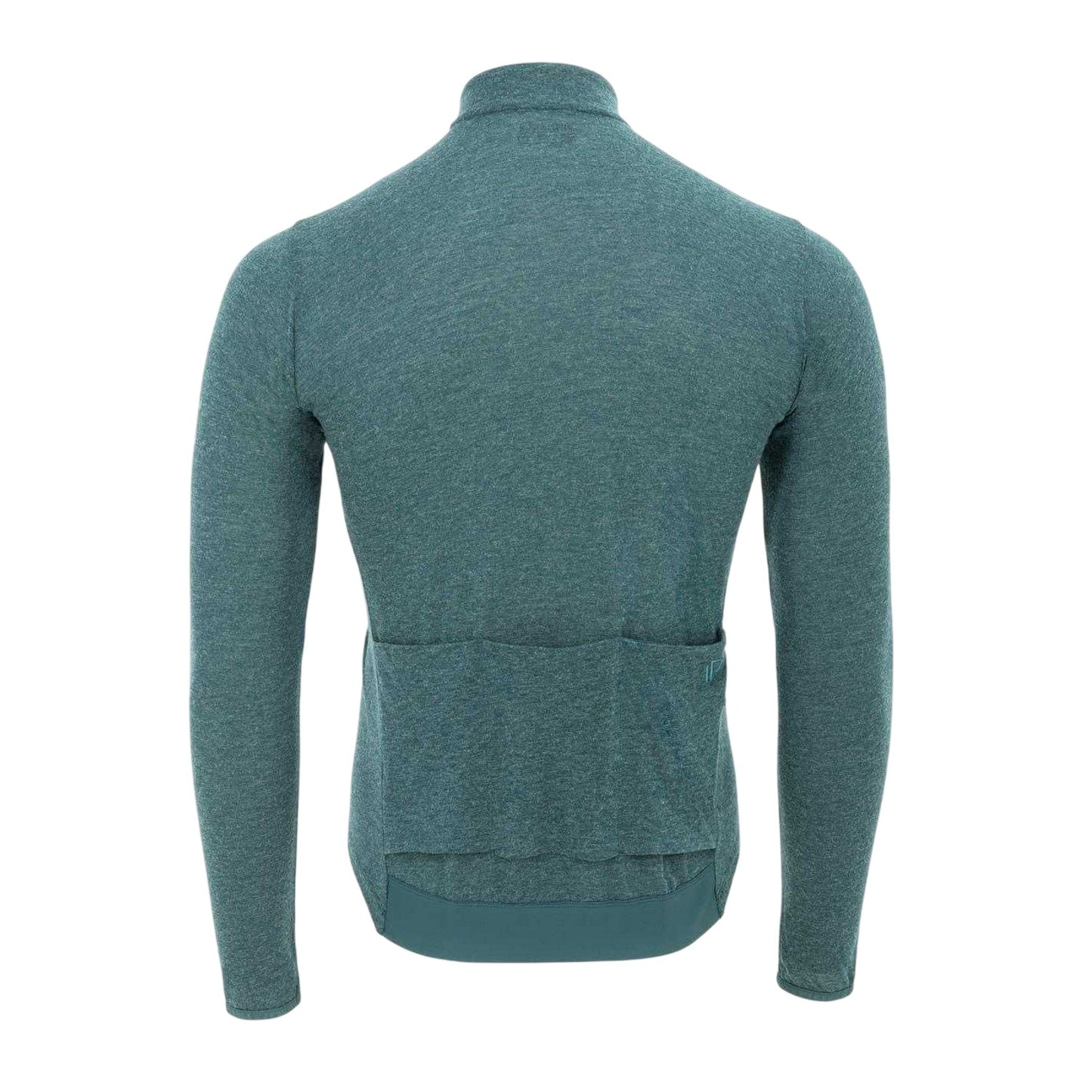 Green Marl - Back - Pinnacle Mens Full Zip Cycling Jersey