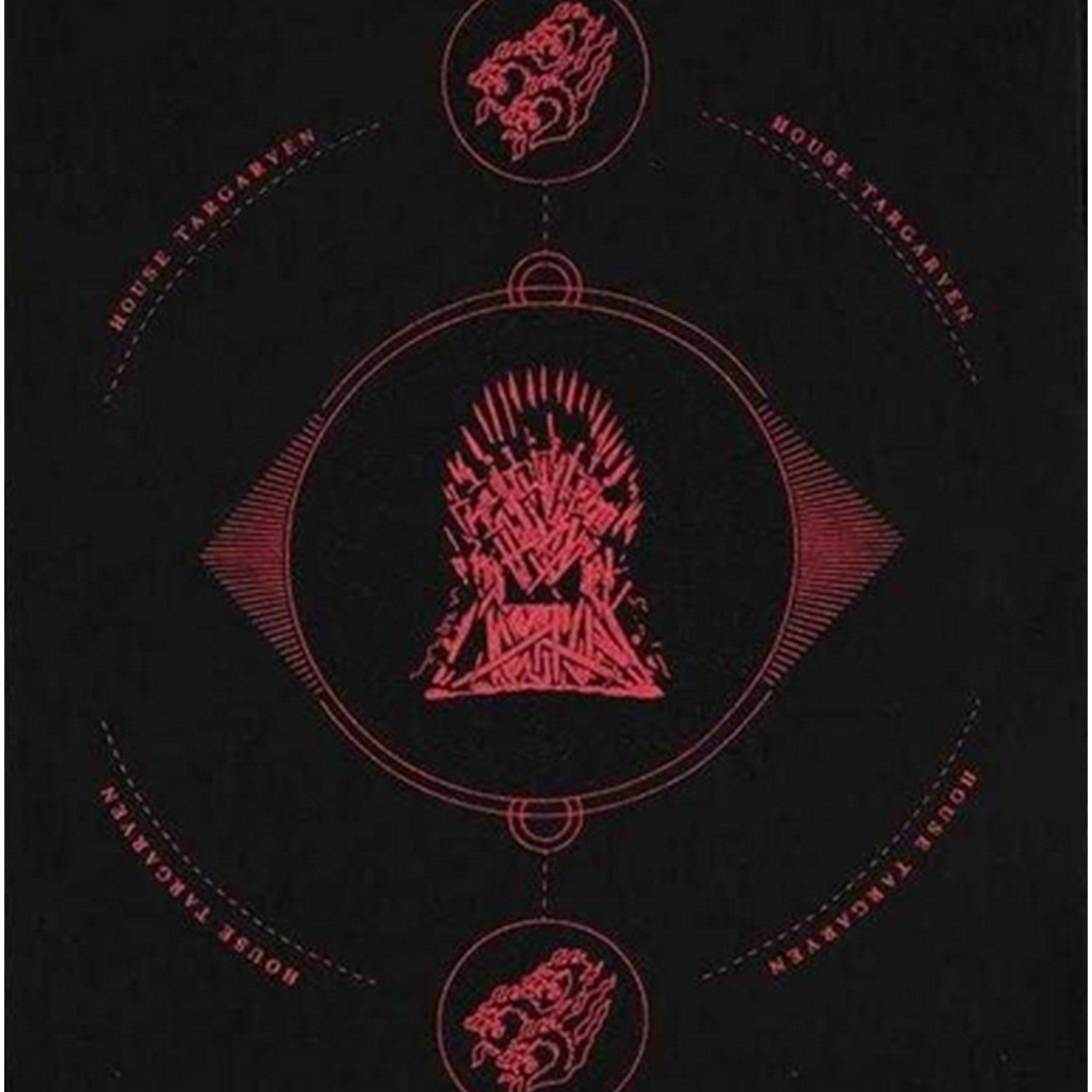 Black - Lifestyle - Game Of Thrones: House Of The Dragon Womens-Ladies Endure & Evolve Printed T-Shirt