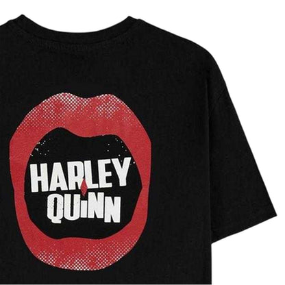 Black - Lifestyle - DC Villains Womens-Ladies Harley Quinn T-Shirt