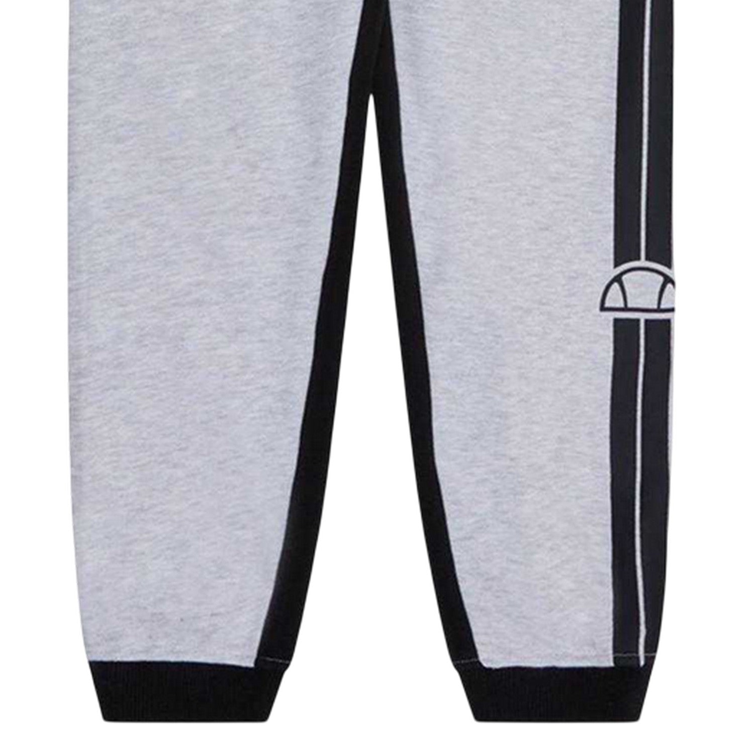 White Marl - Side - Ellesse Womens-Ladies Lum Fleece Joggers