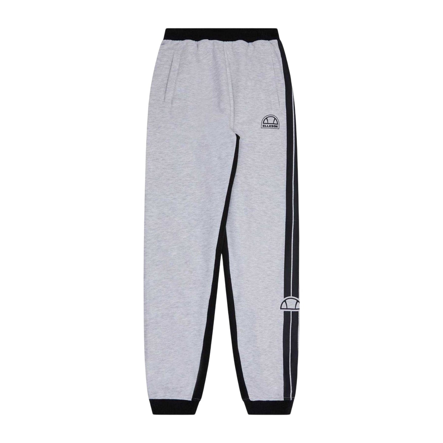 White Marl - Front - Ellesse Womens-Ladies Lum Fleece Joggers