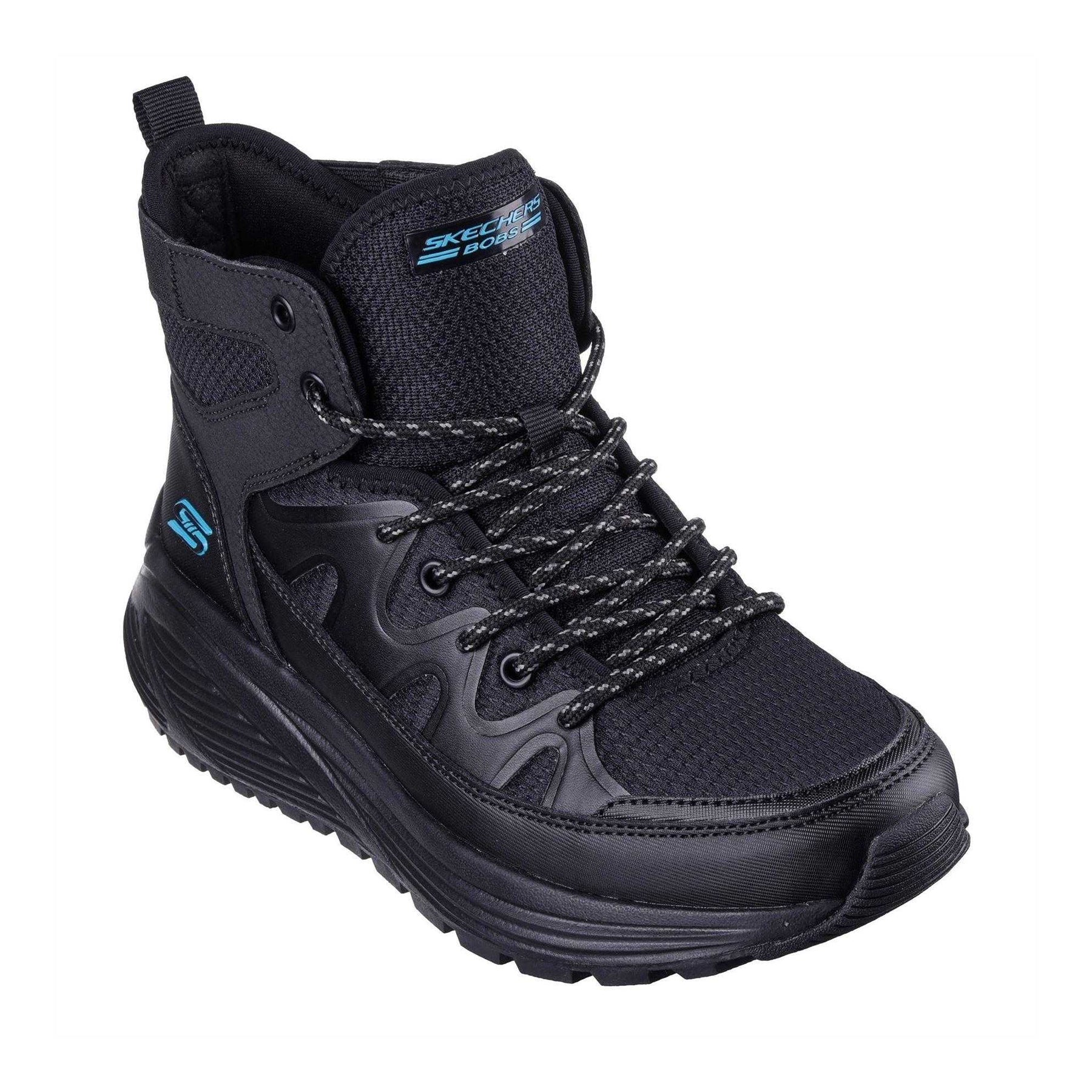 Black - Pack Shot - Skechers Womens-Ladies Sparrow Hiking Boots