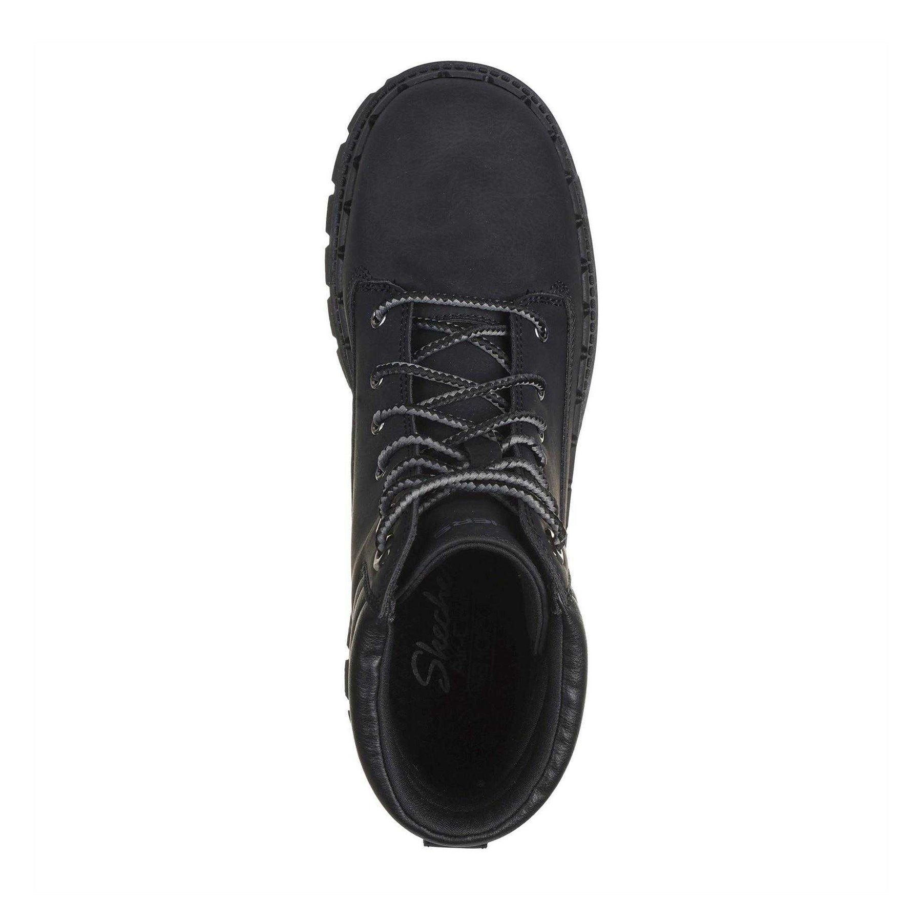 Black - Back - Skechers Womens-Ladies Jammers Ankle Boots