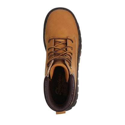 Wheat - Back - Skechers Womens-Ladies Jammers Ankle Boots