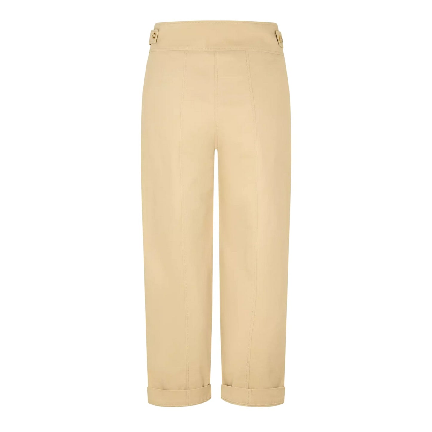 Medium Beige - Back - Boss Womens-Ladies Tailored Trousers