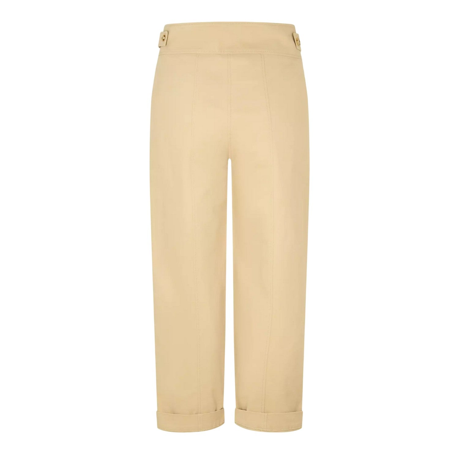 Medium Beige - Back - Boss Womens-Ladies Tailored Trousers