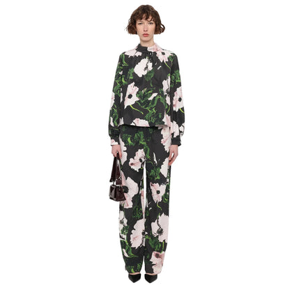 Multicoloured - Pack Shot - Stine Goya Womens-Ladies Floral Trousers