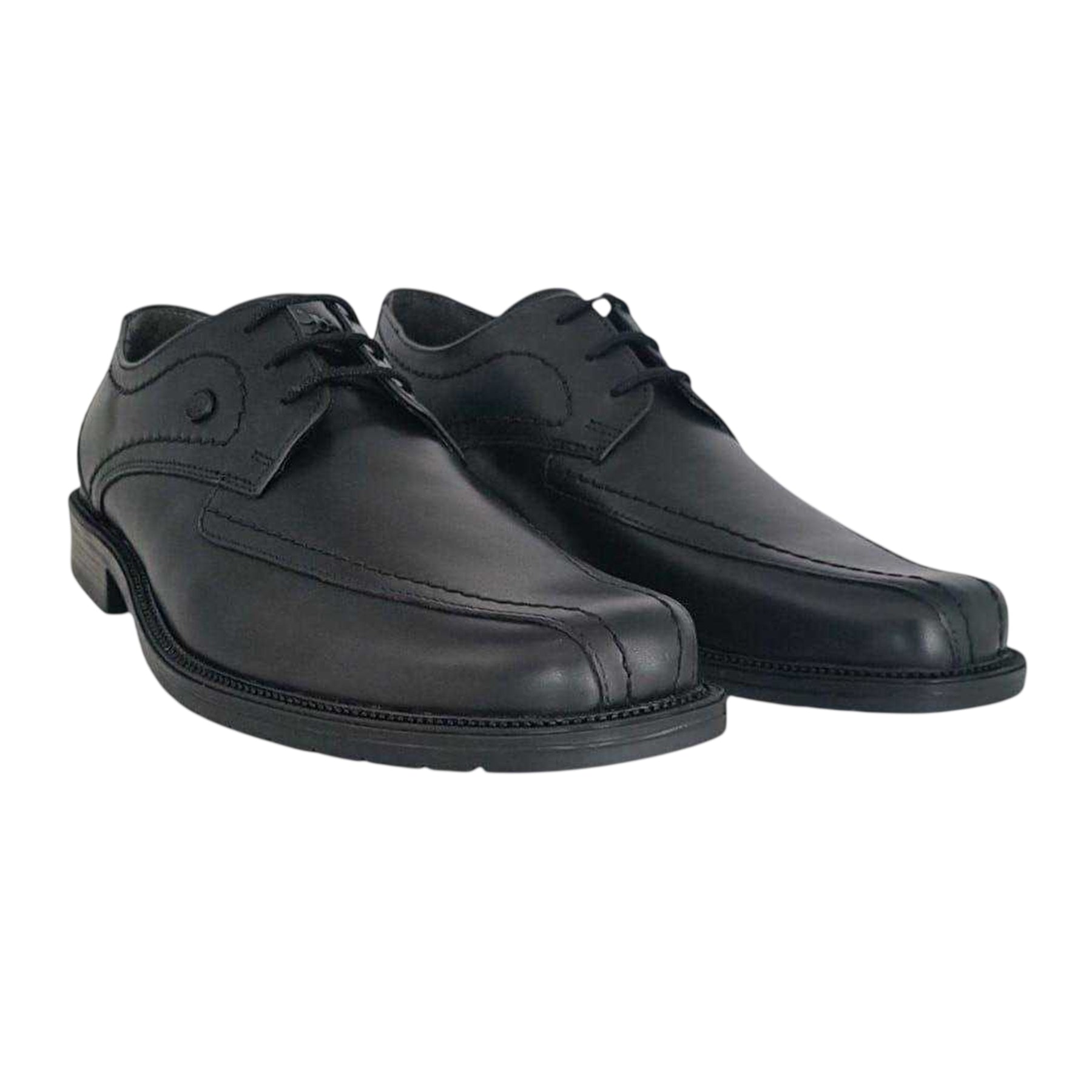 Black - Pack Shot - Pretty Green Boys Glinton Leather Formal Shoes