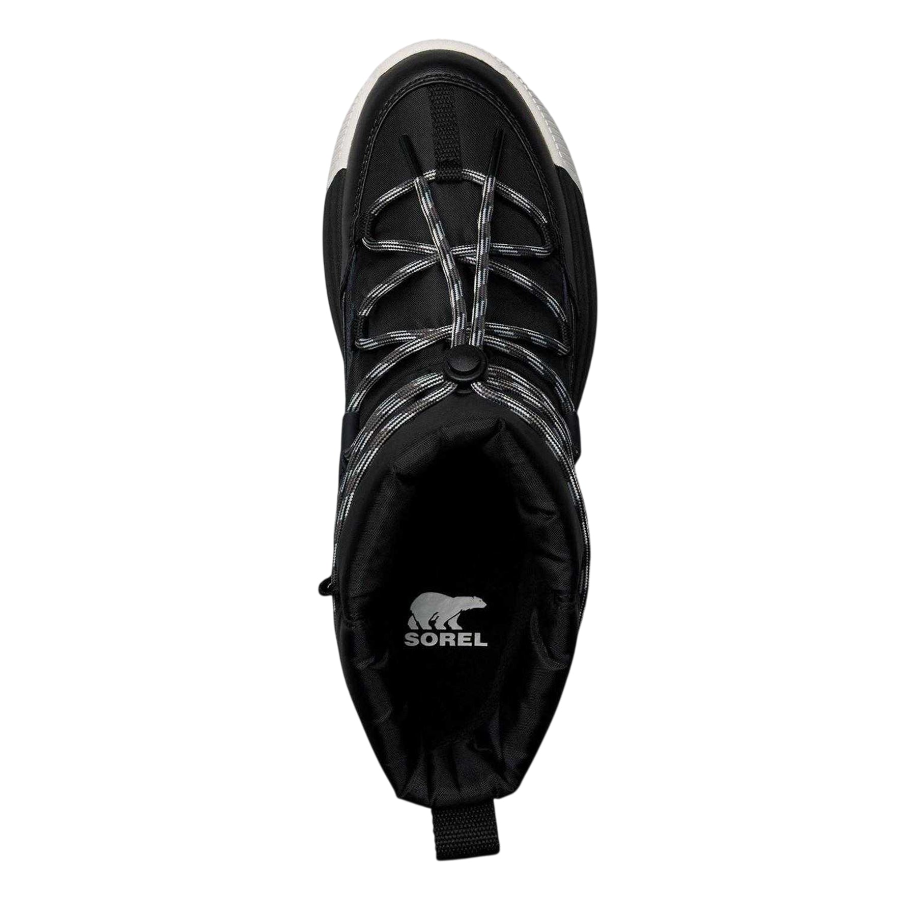 Black-Sea Salt - Side - Sorel Womens-Ladies Whitney Slip-on Winter Boots