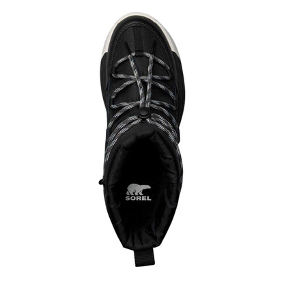 Black-Sea Salt - Side - Sorel Womens-Ladies Whitney Slip-on Winter Boots