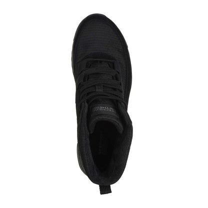 Black - Side - Skechers Womens-Ladies On The GO Stellar Suede Ankle Boots