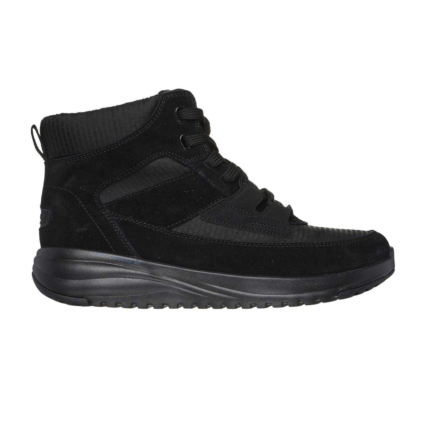 Black - Front - Skechers Womens-Ladies On The GO Stellar Suede Ankle Boots