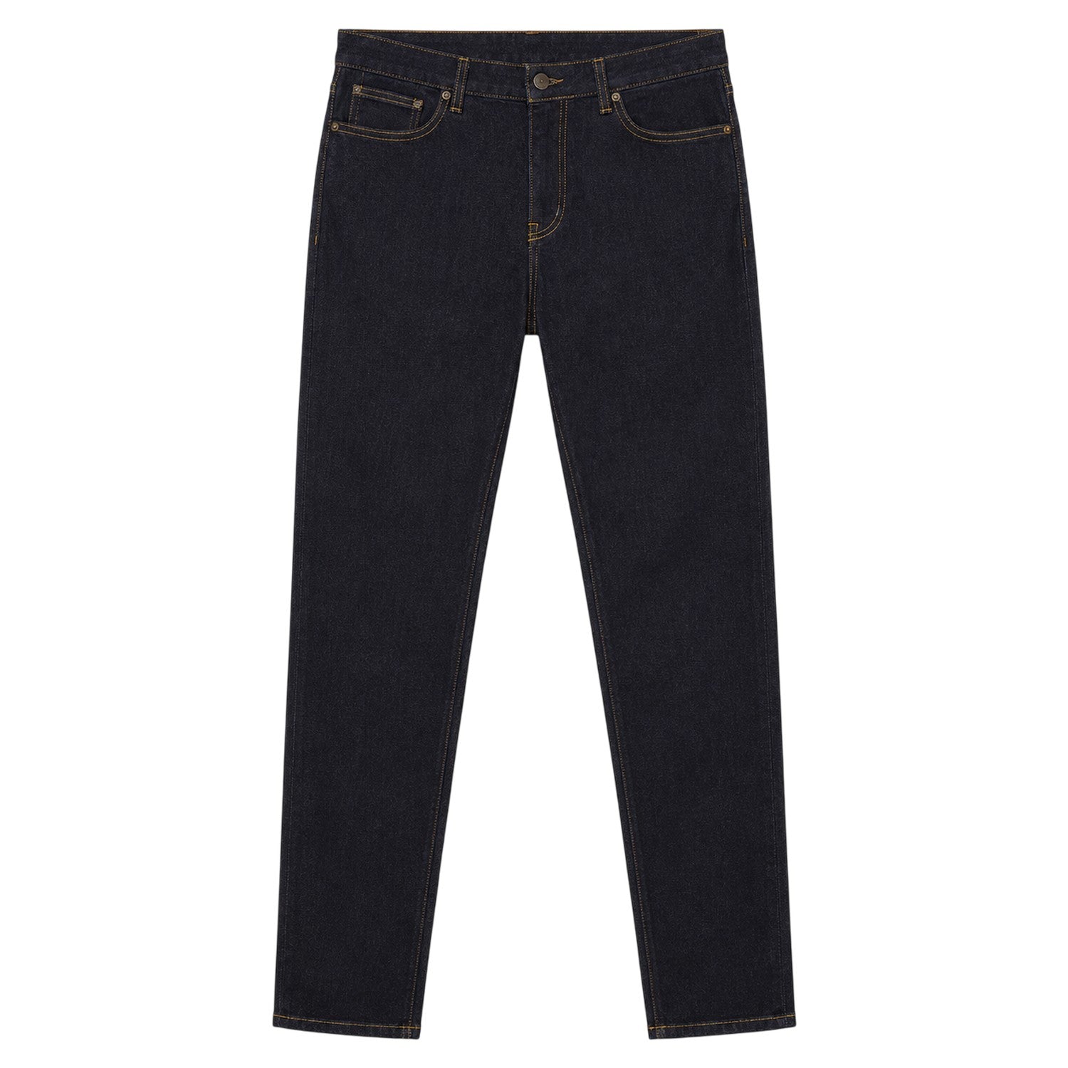 Indigo - Front - Biba Womens-Ladies Kiri Cotton Straight Leg Slim Jeans