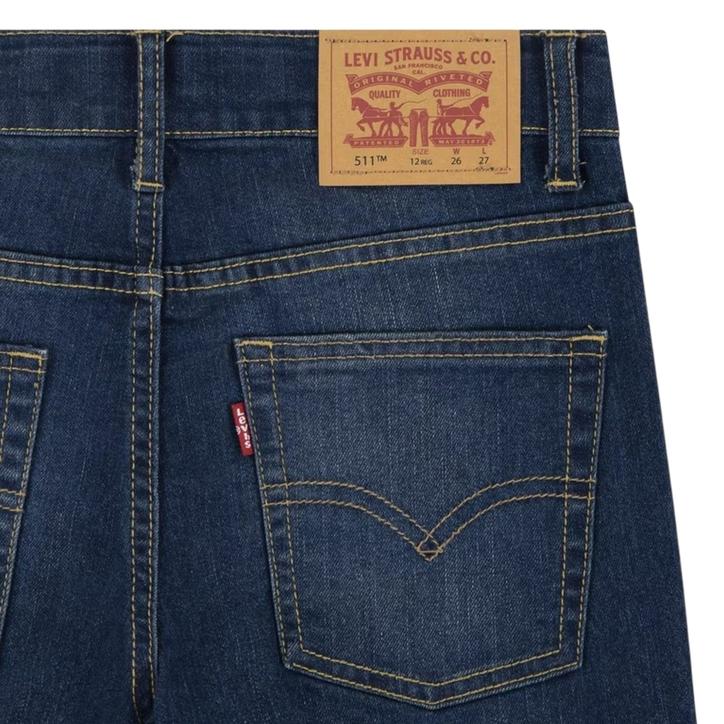 Rushmore - Side - Levis Childrens-Kids 511 Slim Jeans