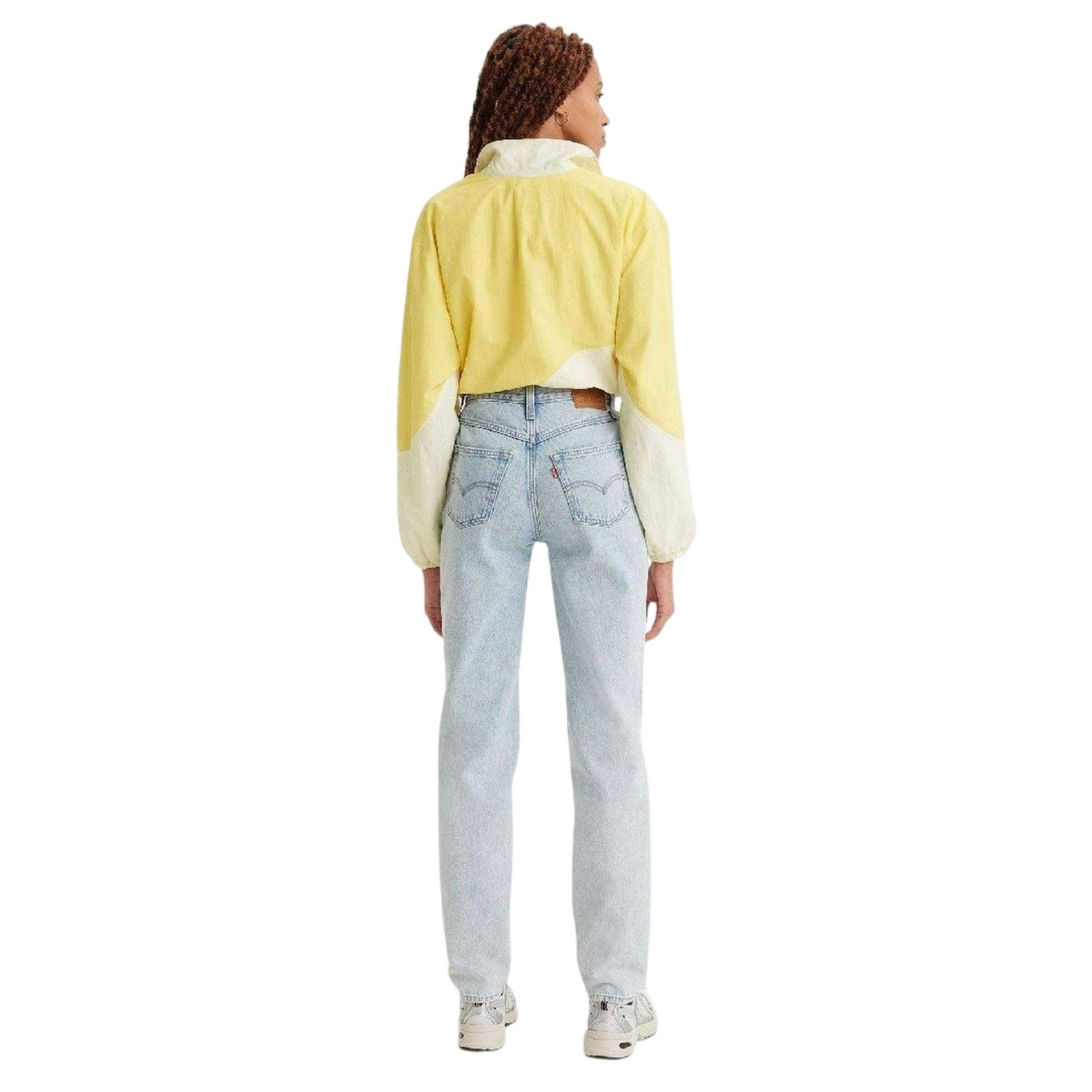 Dont Be Frayed - Back - Levis Womens-Ladies 80´s High Rise Mom Jeans