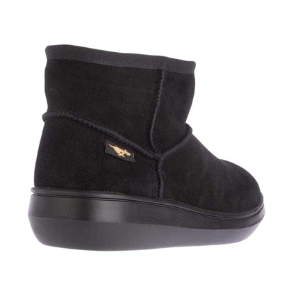 Black - Back - Rocket Dog Womens-Ladies Sugar Rush Suede Ankle Boots